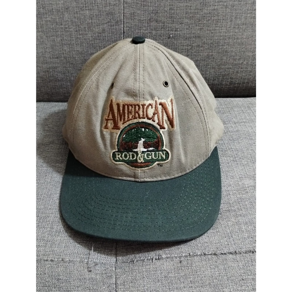 Vtg Bass Pro Shop American Rod & Gun Snapback Baseball Hat (hb2)